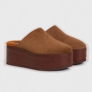 Celine Dana wedge mule suede 40 9